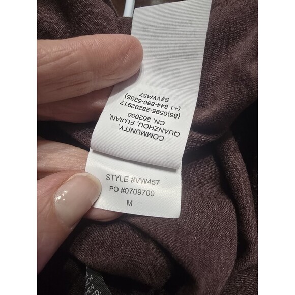 Vuori Boyfriend Sweatpants, Brown, size Medium - Picture 9 of 12